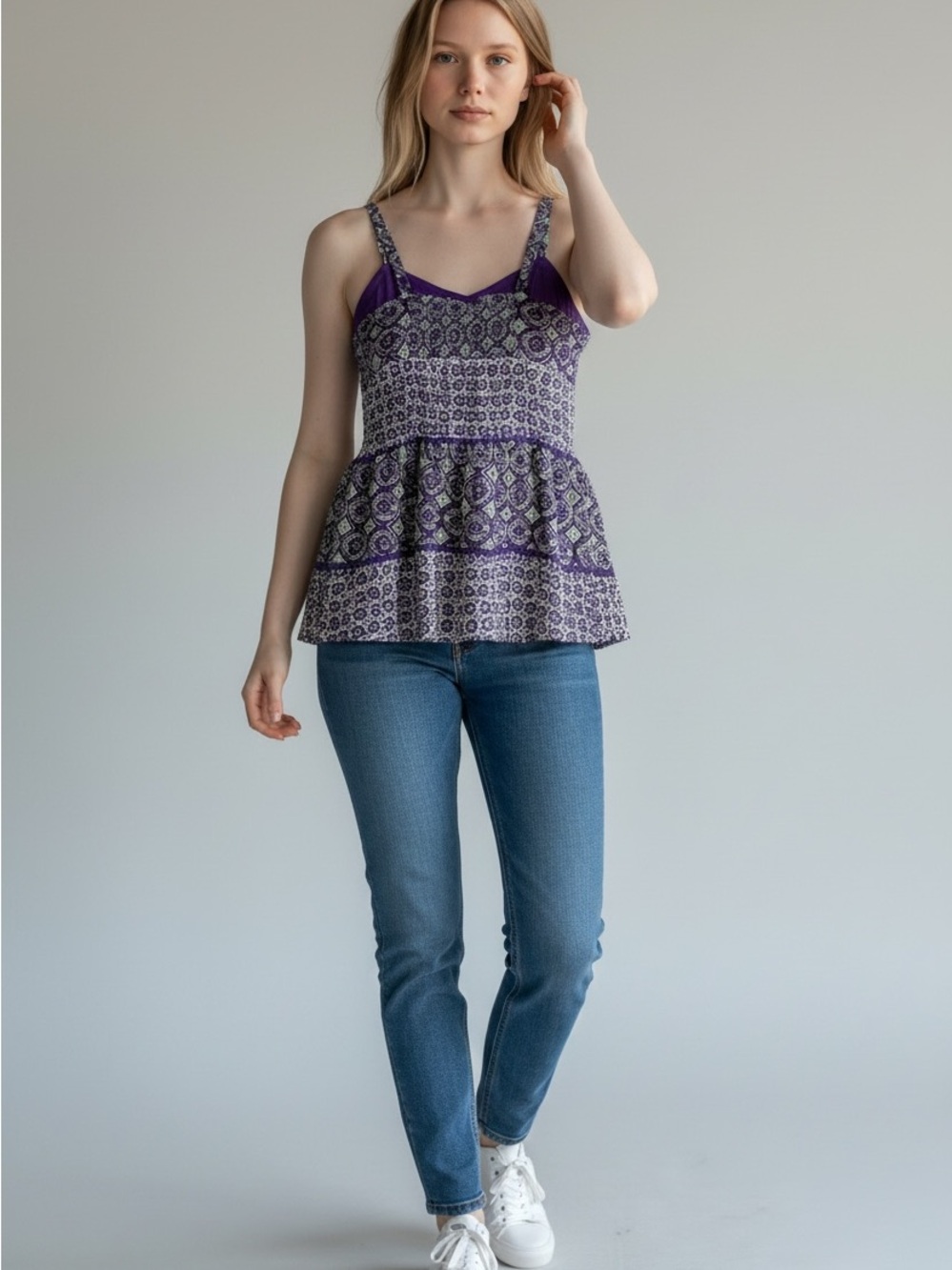 Women’s Fashion Bug Purple Camisole Size Small Top w/ Tags